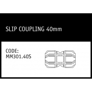 Marley Philmac Slip Coupling 40mm - MM301.40S